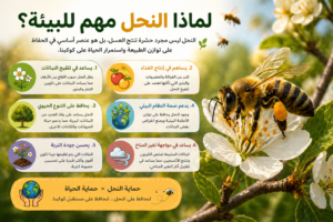 أهمية النحل للبيئة