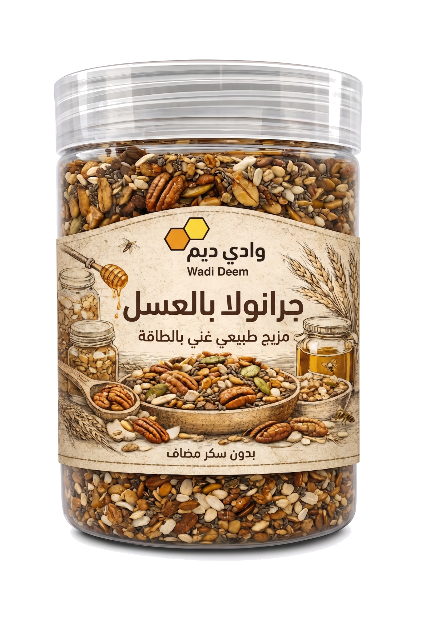 جرانولا بالعسل