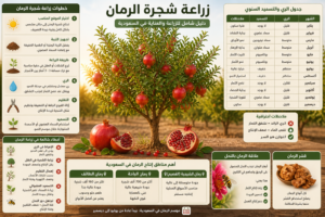 طريقة زراعة شجرة الرمان