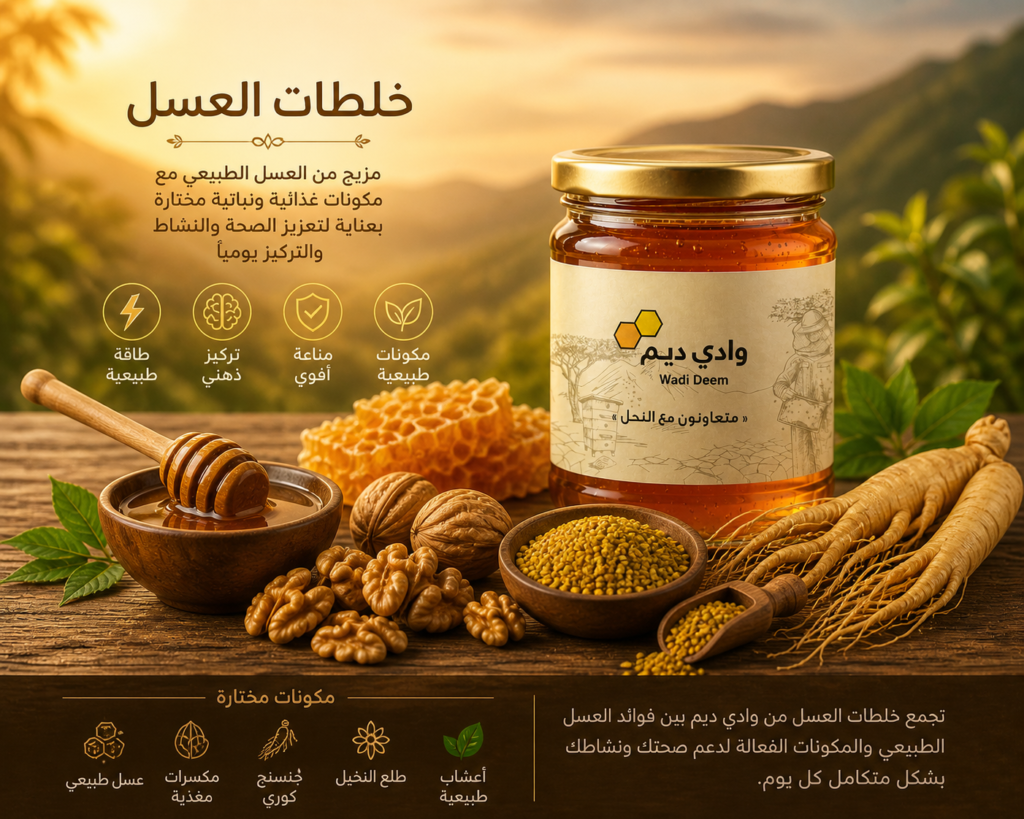 خلطات العسل