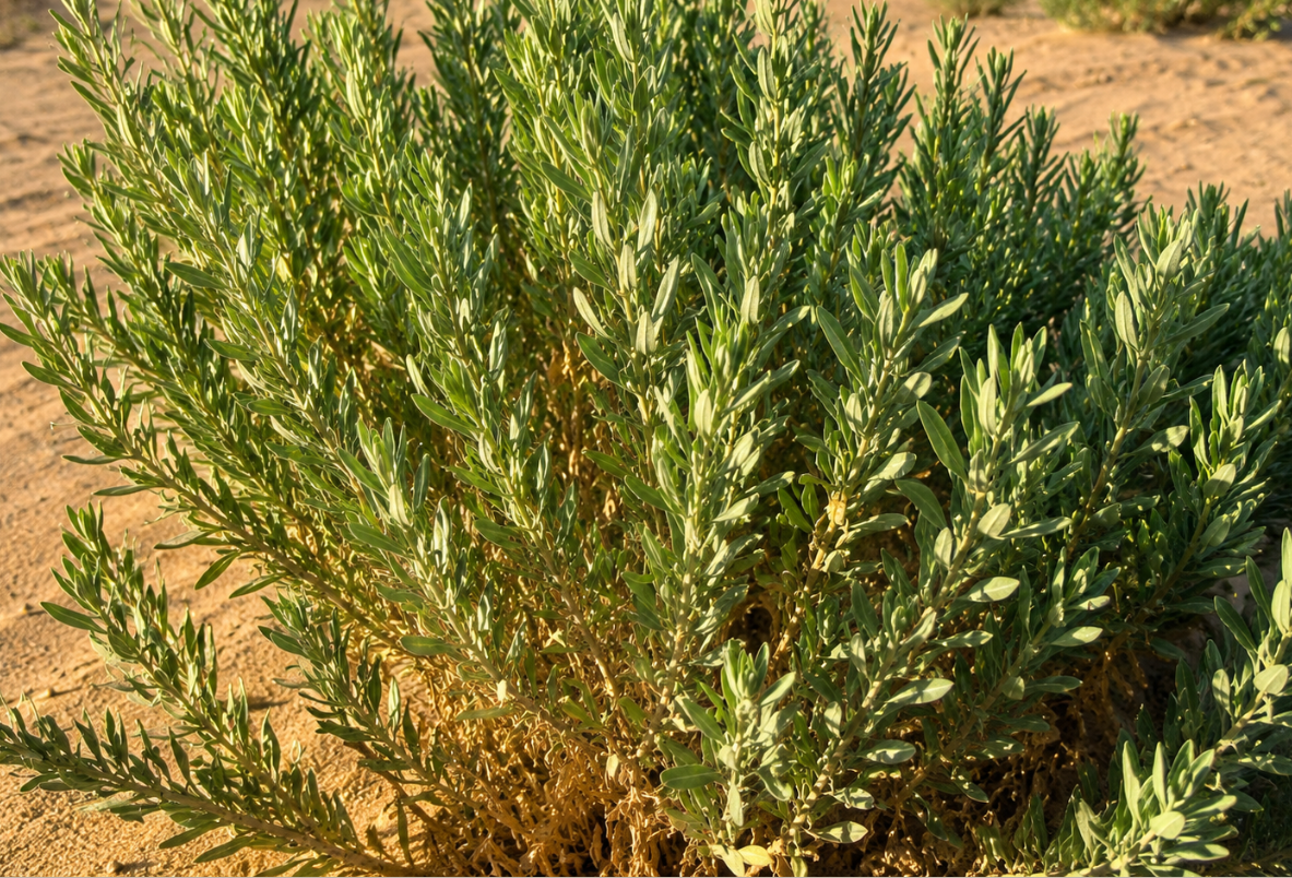 شكل نبات الحرمل النجدي Rhazya stricta