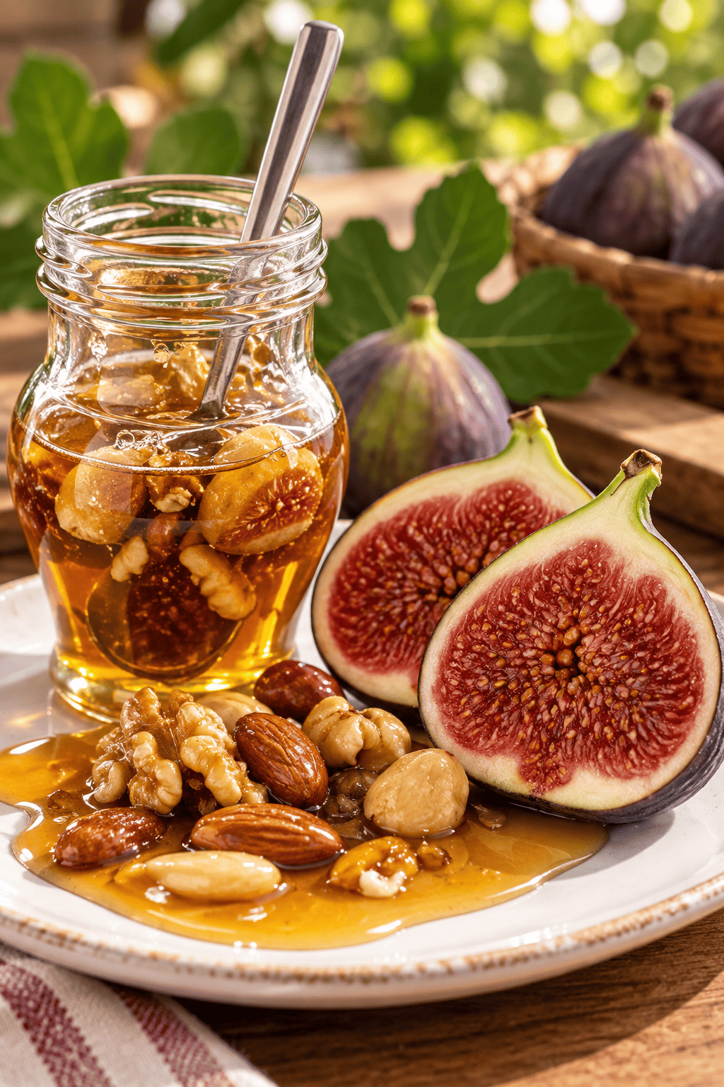 التين مع العسل والمكسرات وفوائده وطريقة تناوله